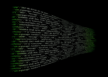 Code line like a flag