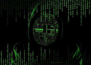 Green hack and code line