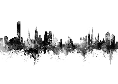 Wroclaw Skyline Poland