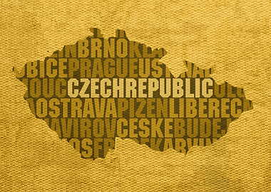 Czech Republic Country Map