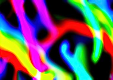 Color spirits abstract