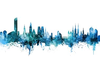 Wroclaw Skyline Poland