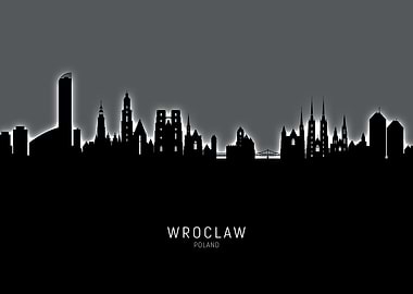 Wroclaw Skyline Poland