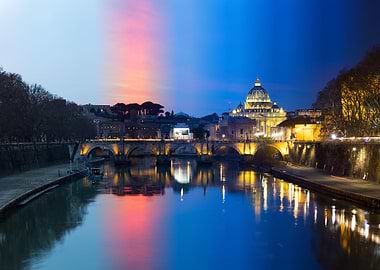 Timelapse over Rome From