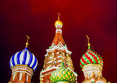 St Basils Cathedral Domes