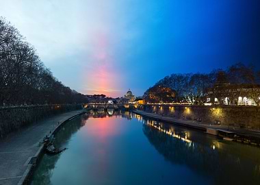 Timelapse over Rome From
