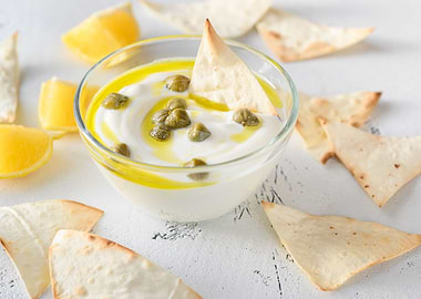 Creamy greek yogurt dip