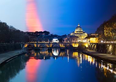 Timelapse over Rome From