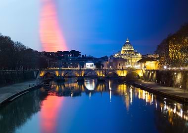 Timelapse over Rome From