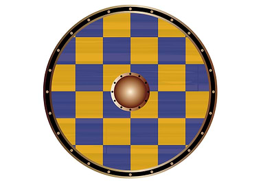 Surrey Flag Viking Shield