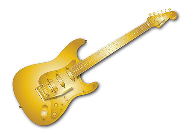 Gold Guitar
