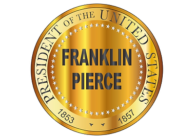 Franklin Pierce Gold Stamp