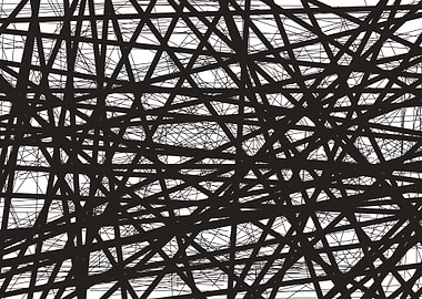 Black And White Tangle