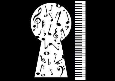 Piano Keyhole