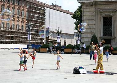 Turin center Italy travel