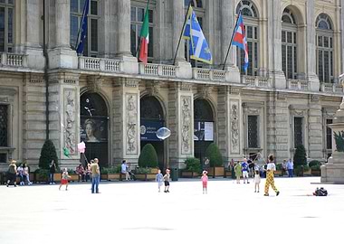 Turin center Italy travel