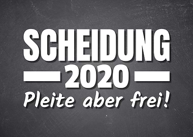 Scheidung 2020 Pleite Frei