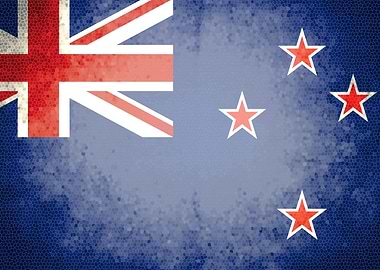 New Zealand vintage flag