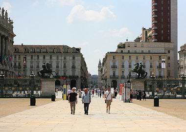 Turin center Italy travel