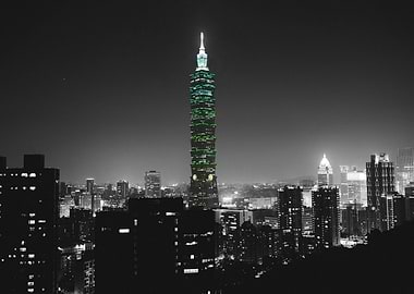 Skyscraper Skyline Taipei