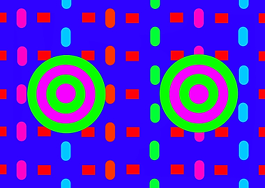 Pair of Circles on Capsule