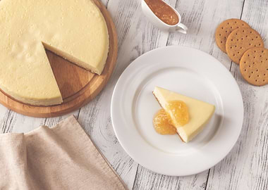 Traditional cheesecake