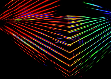 Abstract Neon Lines