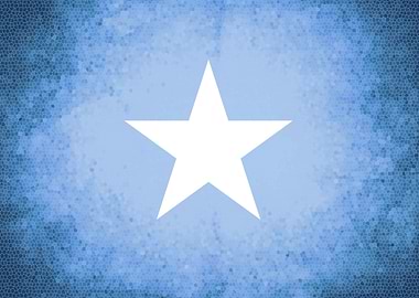 Somalia vintage flag