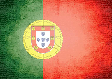 Portugal vintage flag