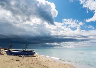 Sea near Torvaianica