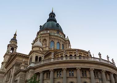 A lovely view of Budapest