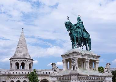 A lovely view of Budapest