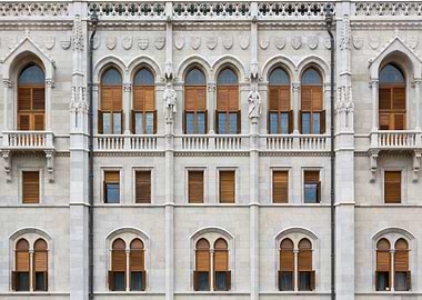 A lovely view of Budapest