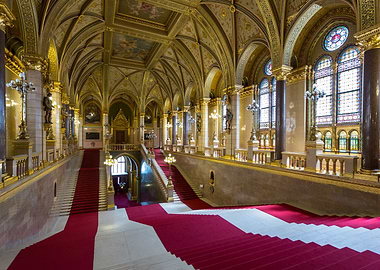 A lovely view of Budapest