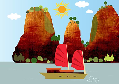 Vietnamese landscape