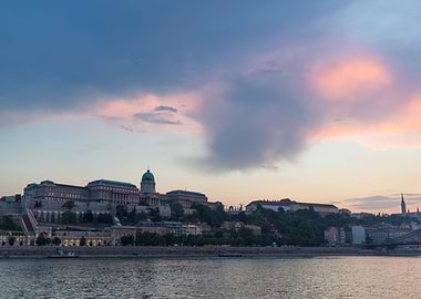 A lovely view of Budapest