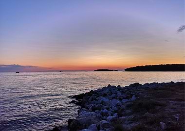 Sundown in Croatia