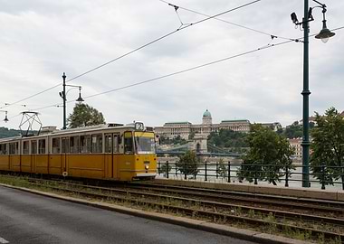 A lovely view of Budapest
