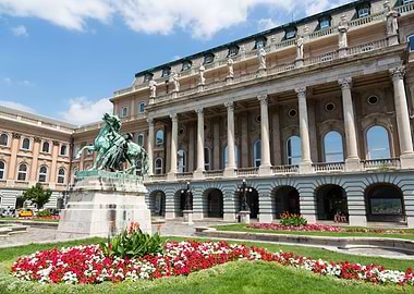 A lovely view of Budapest