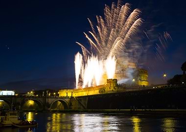 Fireworks over Rome