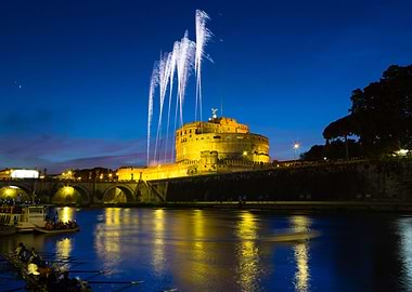 Fireworks over Rome