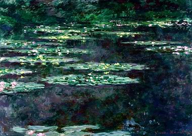 Claude Monet Waterlilies