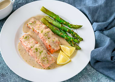Coconut milk salmon