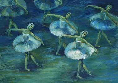 Swan Lake Ballerinas