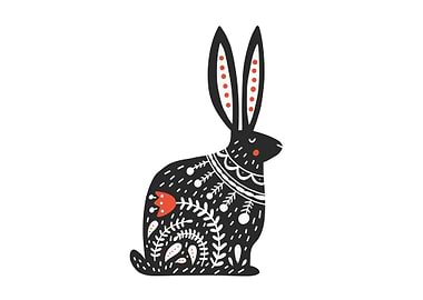Rabbit Pattern Minimal