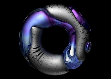 3d art of surreal ring