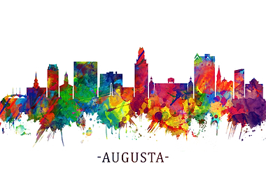 Augusta Georgia Skyline
