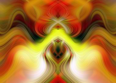 Color Fractal Abstract Art