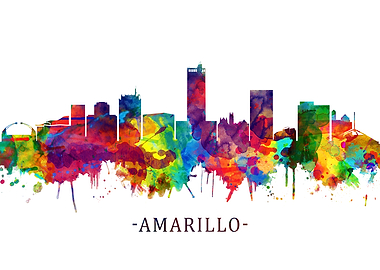 Amarillo Texas Skyline