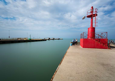 Long exposure Fiumicino